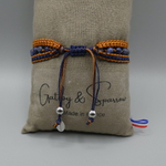 Bracelet Anoki jaspe et sodalite de dos