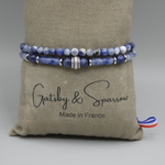 Deux rangs sodalite Renato