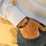 bracelet-triple-homme-tendance -stacking-pierre-naturelle-jaspe-kambaba
