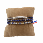Bracelet-triple-bleu-homme-pierre-naturelle-sodalite-tendance-stacking-look