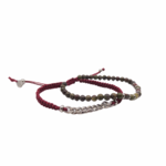 Bracelet-homme-double-tendance-pierre-sang-de dragon-tendance-fabrication artisanale