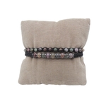 Bracelet-double-homme-pierre-agate-jules-hématite-tendance-artisanat-France