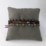 Bracelet-lilian-homme-tressage-artisanal-marron-pierre-naturelle-prehnite-oeildefer