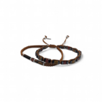 Bijou-homme-bracelet-Tibère-piece-unique-grenat-oeildetigre