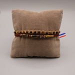 Bracelet homme pierre naturelle oeil de tigre oeil de taureau