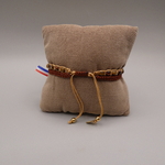 Bracelet homme pierre oeil de taureau oeil de tigre