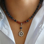 Collier homme tour de cou pendentif