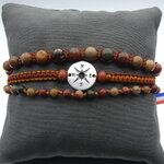 Bracelet homme pierre naturelle