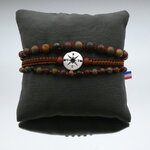 bracelet homme tendance pierre naturelle
