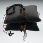 collier pierre naturelle homme jaspe