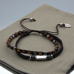 Bracelet homme pierre   jaspe