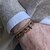 Bracelet-Hugo-riple-homme-chaine-acier-inoxydable-oeildetigre-cornaline