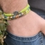 Bracelet-Lewis-vert-fluo-protection-homme-nacre-macramé