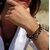 bracelet homme pierre agate trois rang