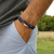 bracelet homme en pierre Sodalite tendance
