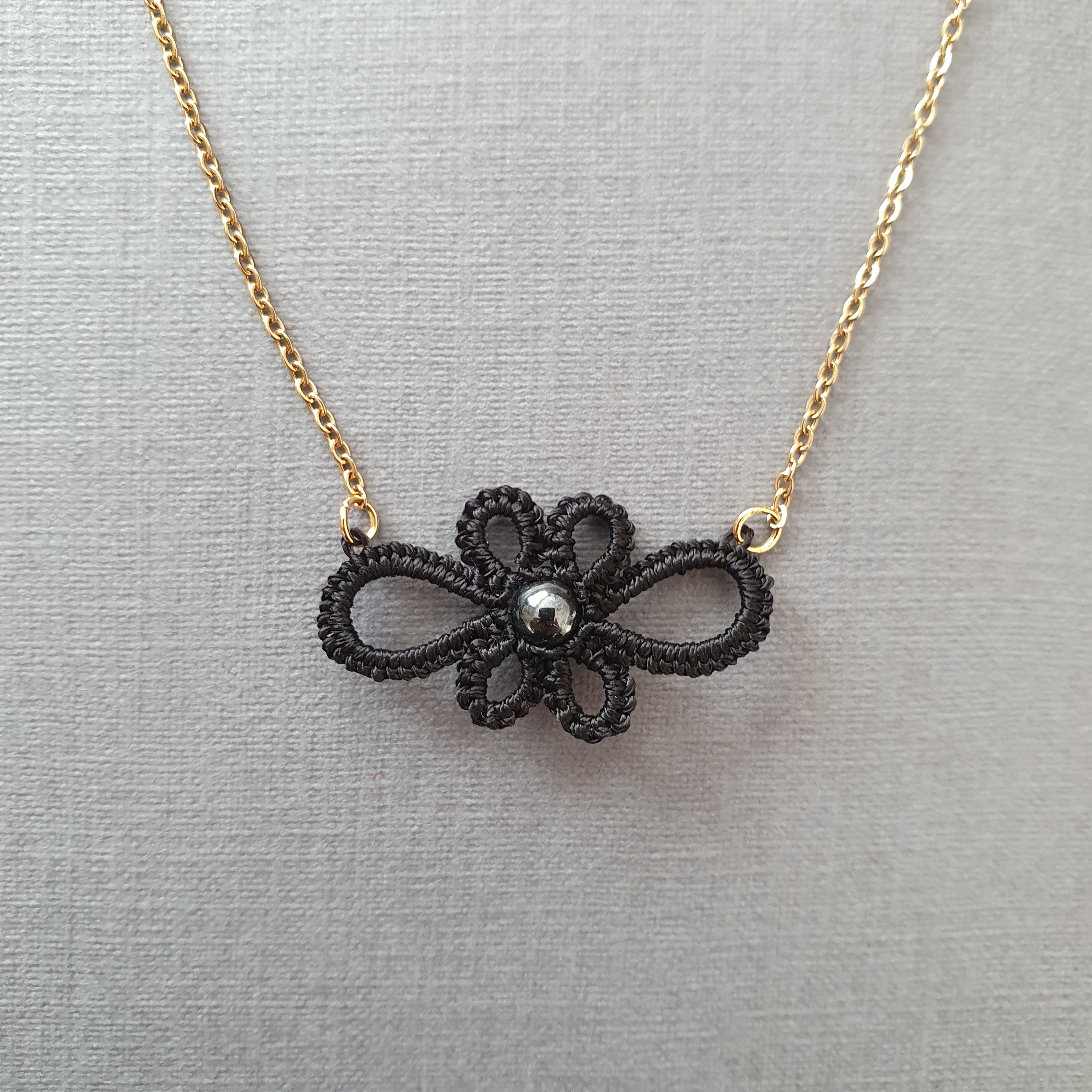 Collier LEIRE de SO Frivole Noir