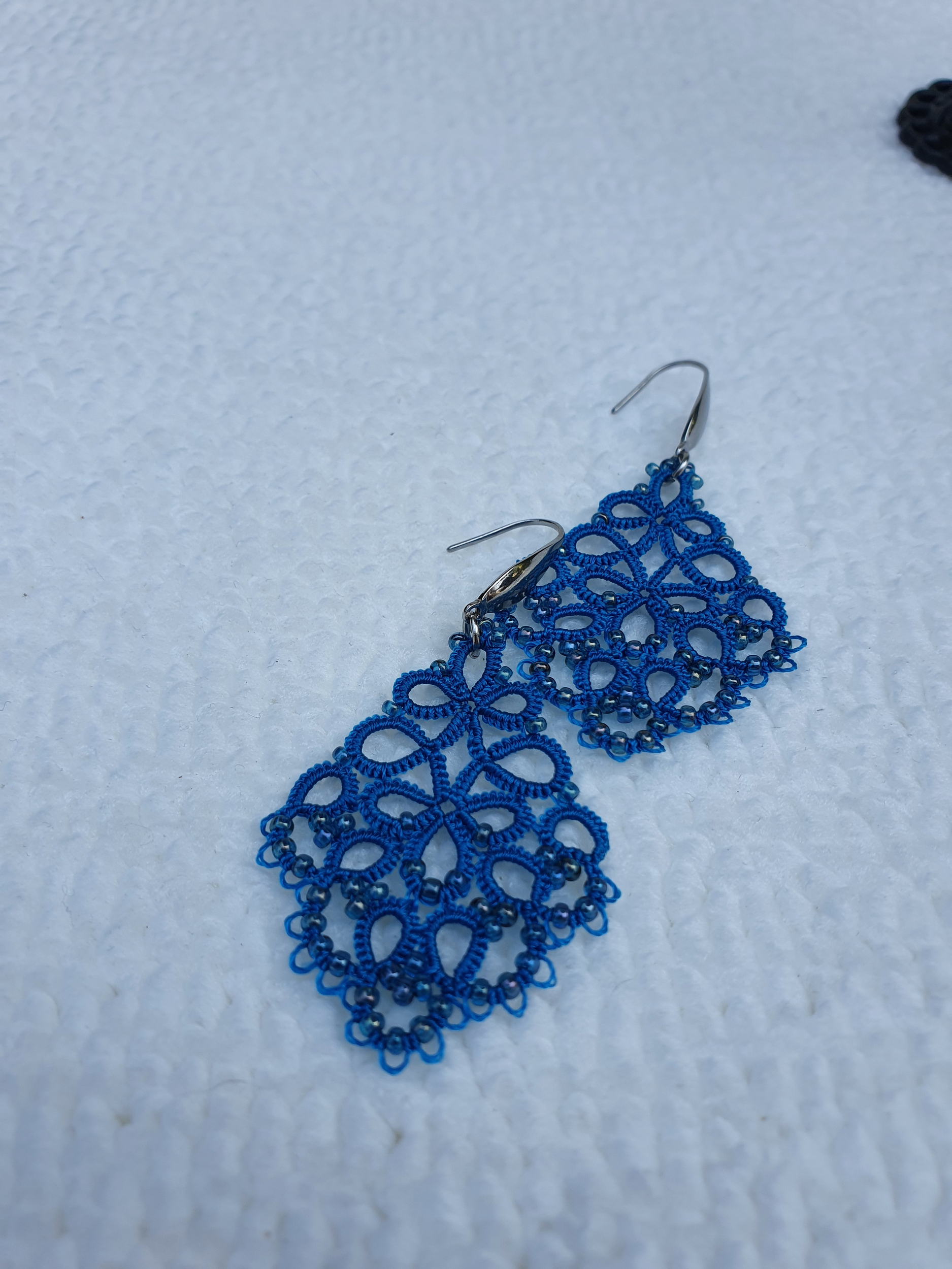 Boucles doreilles SARA de SO Frivole Turquoise