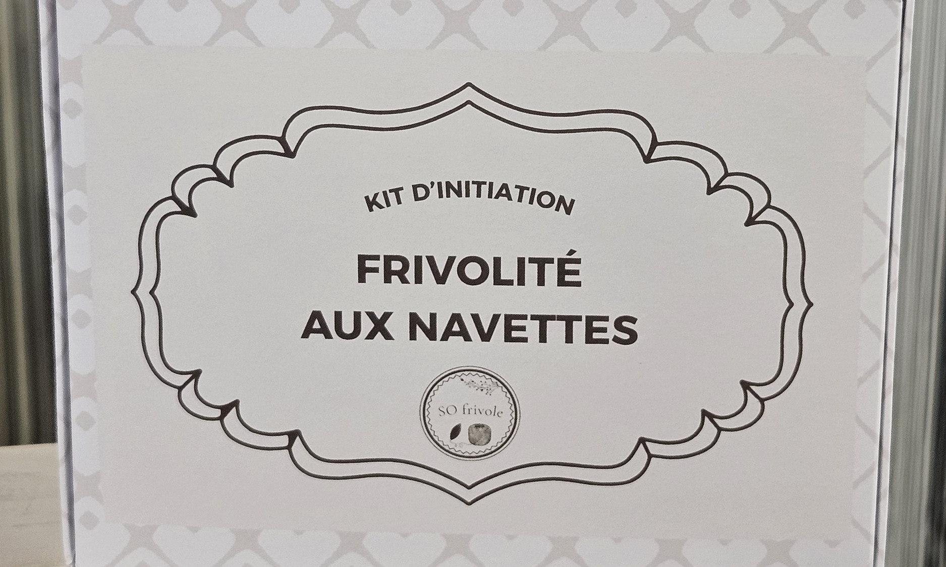 Kit d'initiation à la frivolité