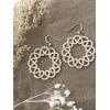 Boucles OIHANA petites de SO Frivole Ivoire