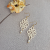 Boucles d'oreilles MIA Classique de SO Frivole couleur Ivoire