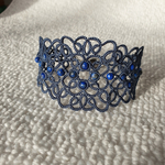 Bracelet AINARA de SO Frivole Bleu nuit