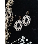 Boucles DIANA medium de SO Frivole Ivoire