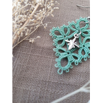 Boucles ANA étoile de SO Frivole Menthe zoom