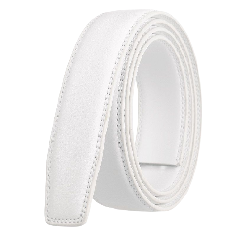 Ceinture cuir homme blanc Belto