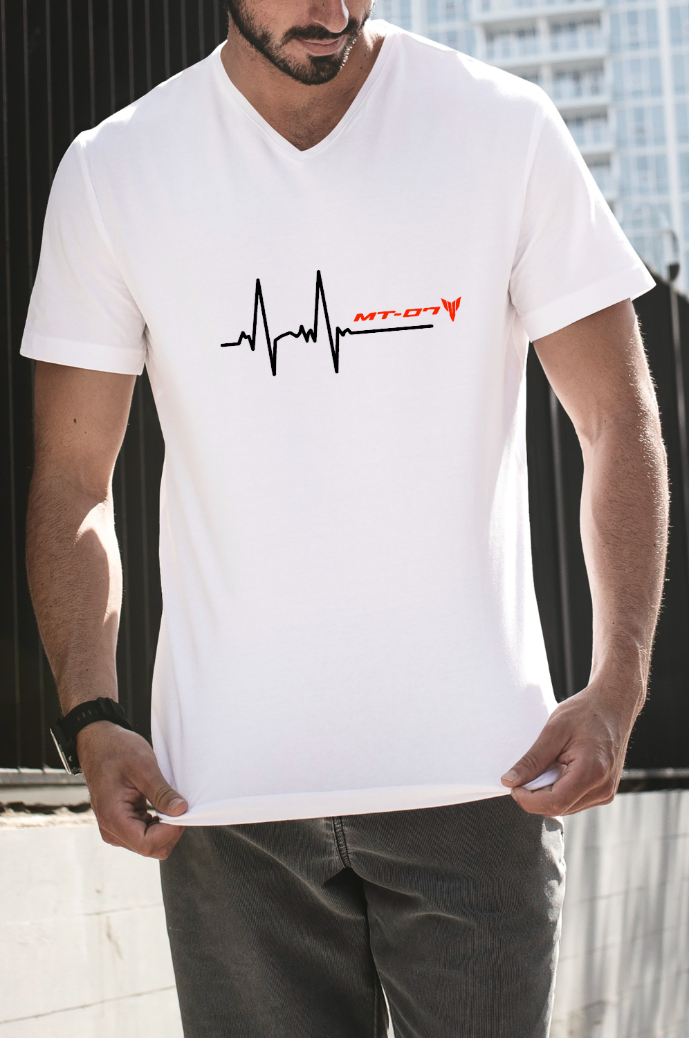 T-shirt battement de coeur MT07