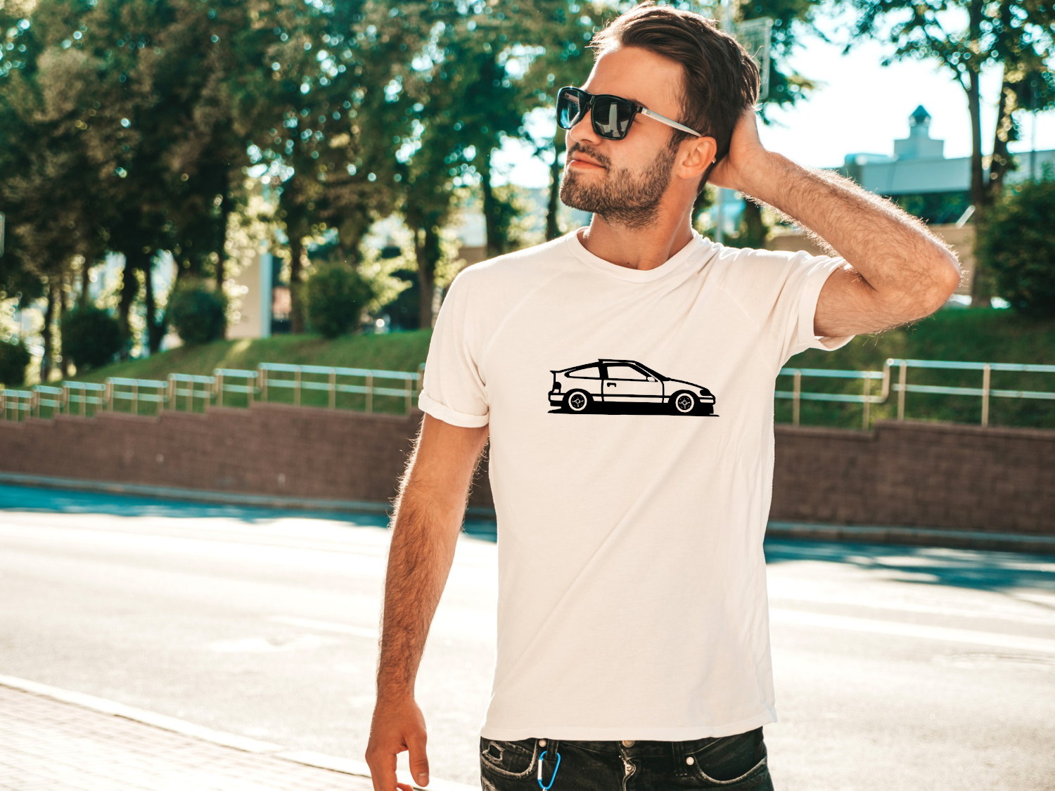 T-shirt personnalisable Honda CRX