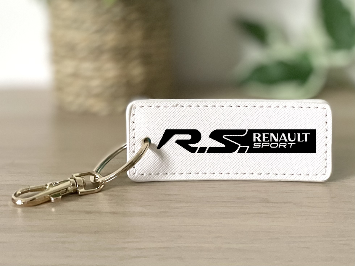 Porte clé Renault RS-2 blanc