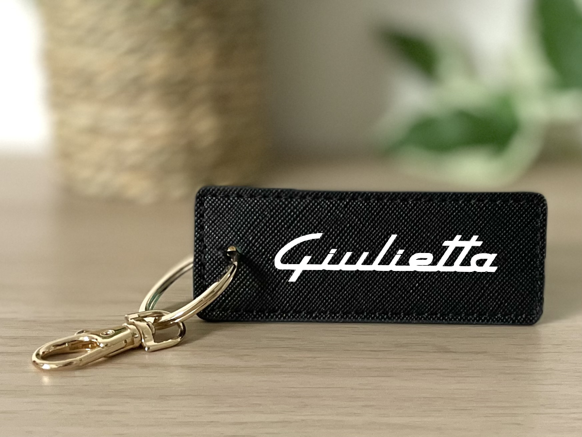 Porte clé Giuletta noir