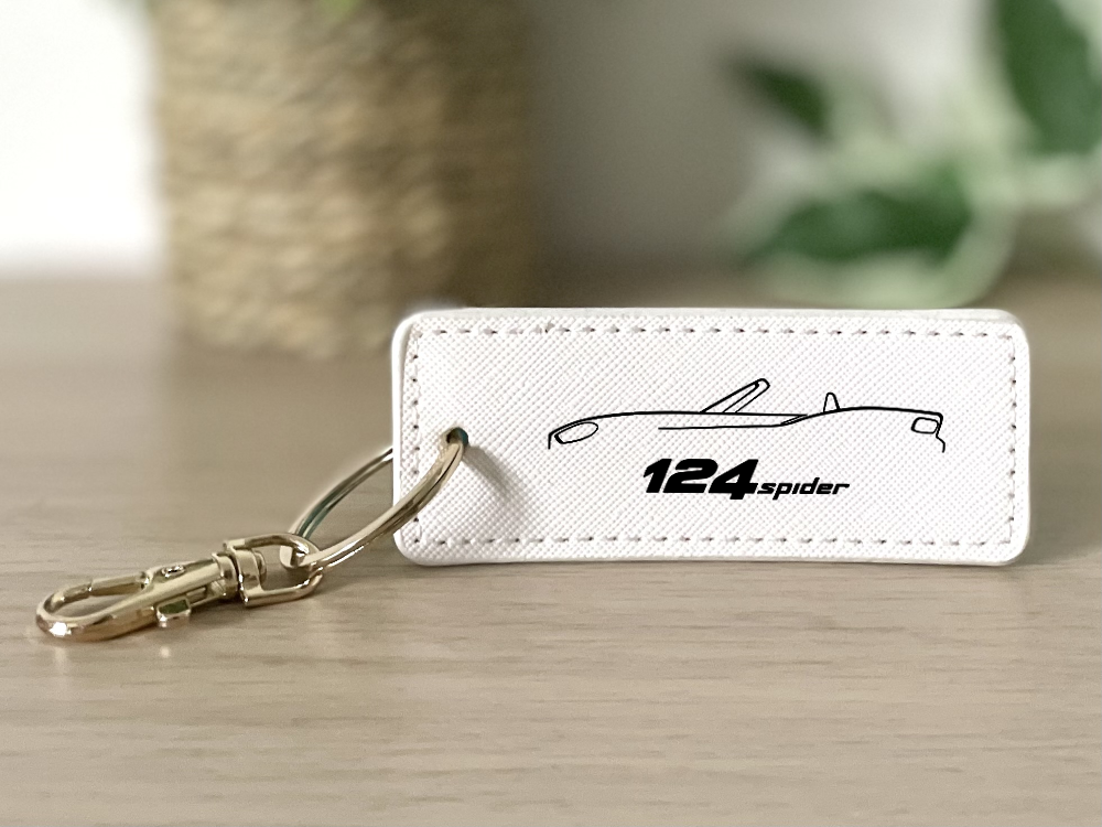 Porte clés 124 Spider blanc