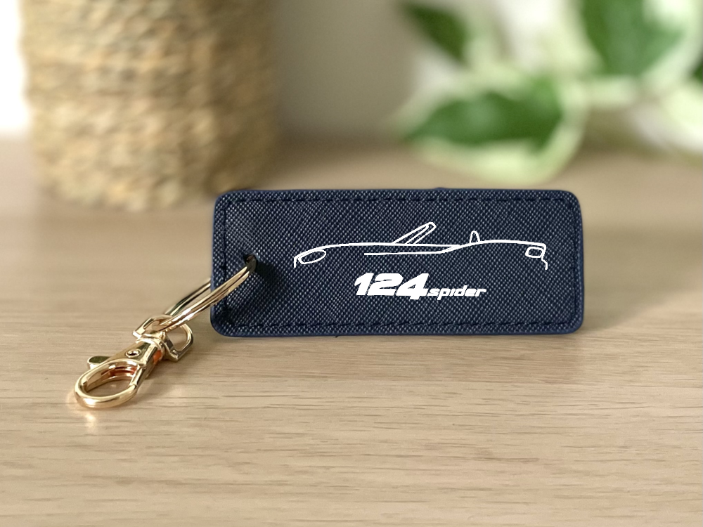Porte clés 124 Spider bleu