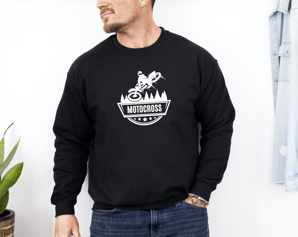 Sweat Motocross noir
