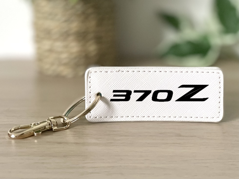 Porte clés 370Z blanc