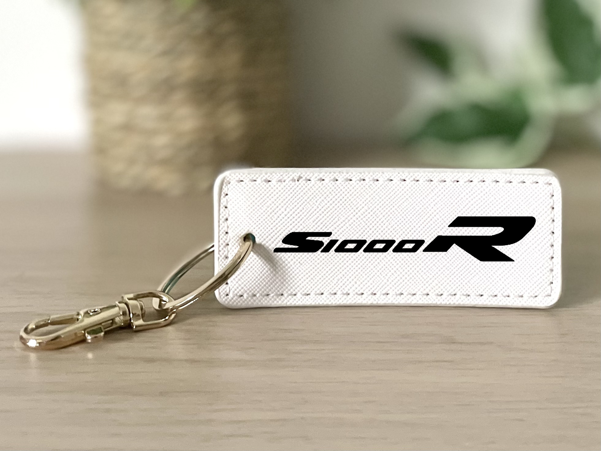 Porte clé S1000R blanc