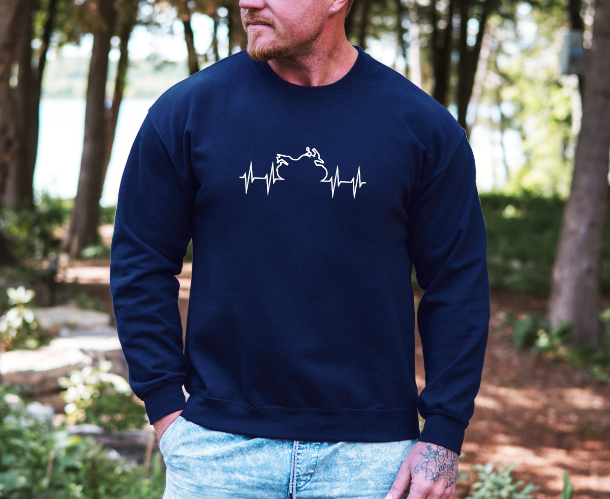 Sweat battement GS bleu