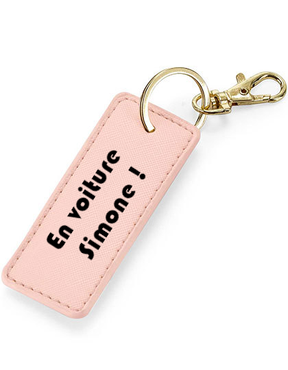 Porte clé En voiture Simone rose