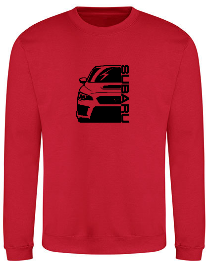 Sweat Subaru rouge