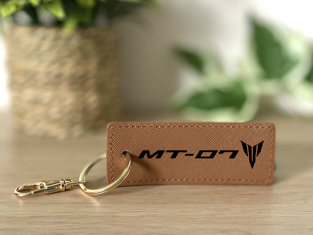 Porte clé MT07 marron