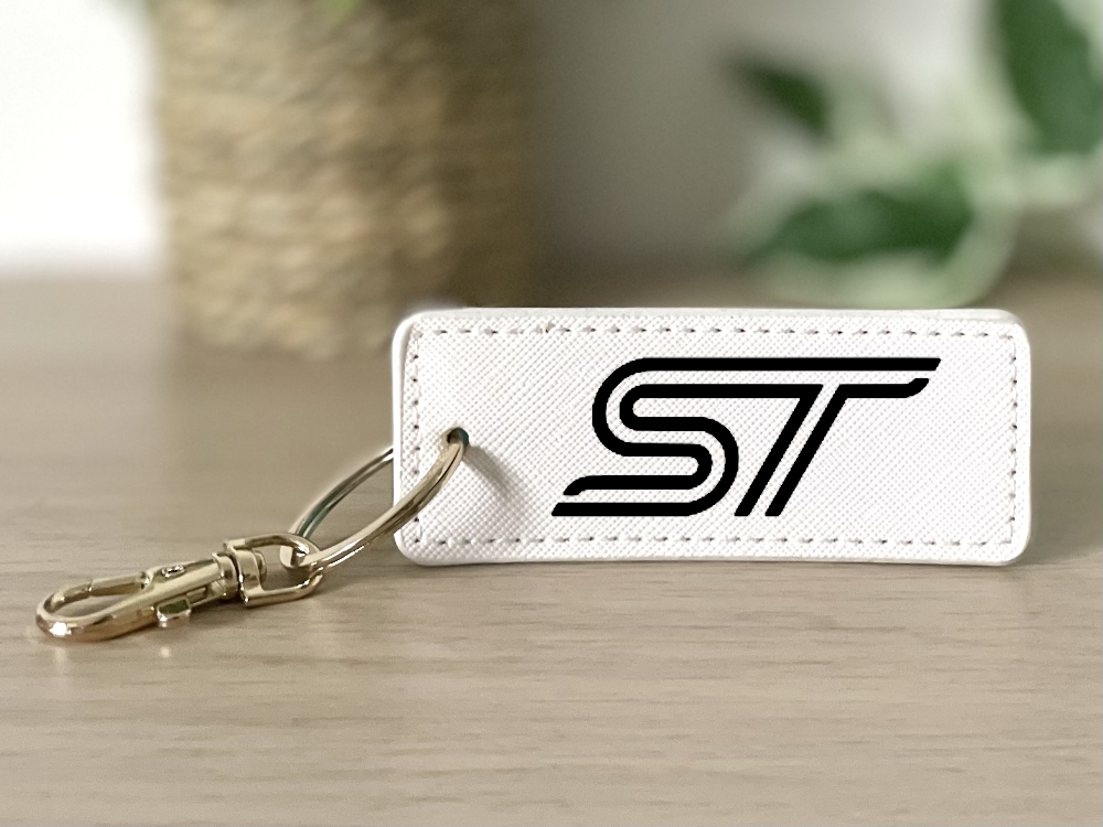 Porte clé ST blanc
