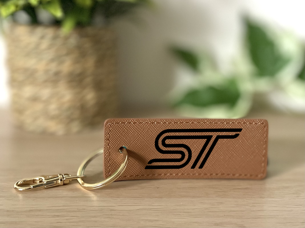 Porte clé ST marron