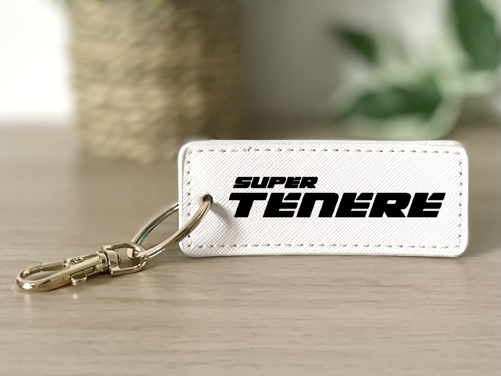 Porte clé Super Ténéré blanc