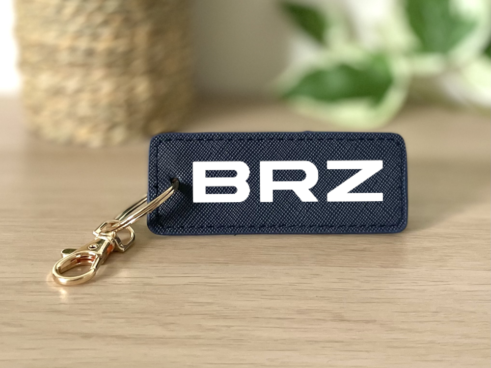 Porte clés BRZ bleu