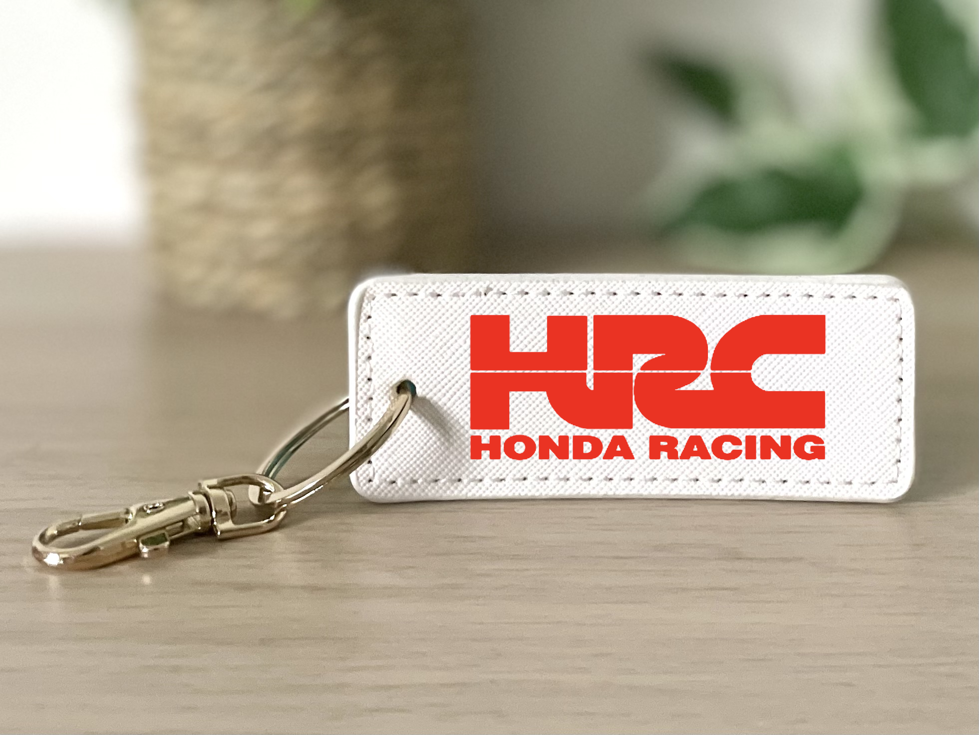 Porte clés HRC blanc