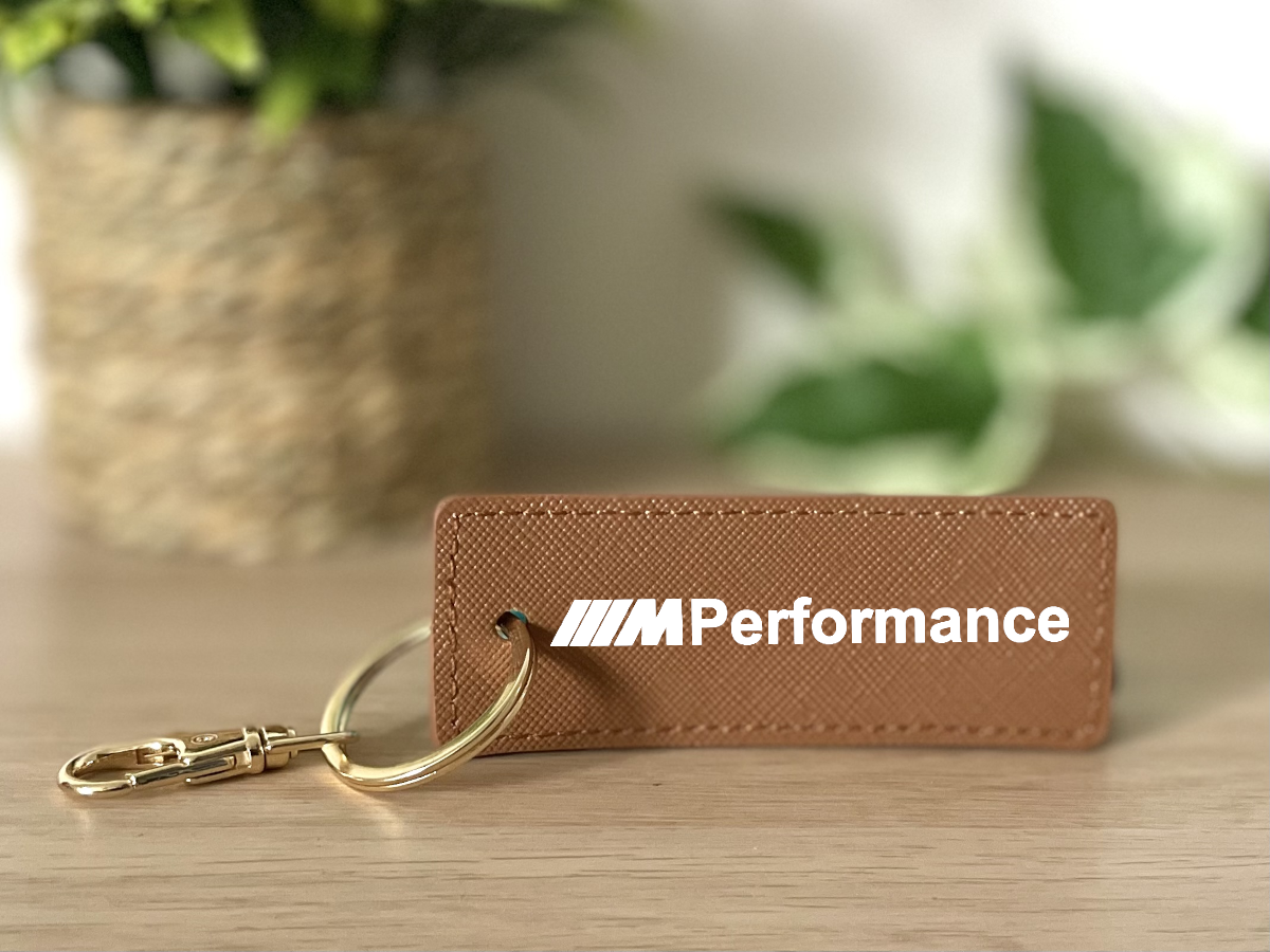 Porte clé M Performance marron