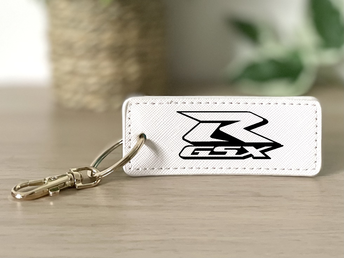 Porte clé GSXR blanc