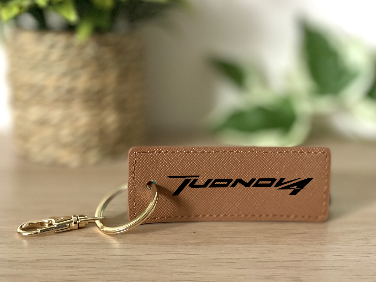 Porte clés Tuono marron