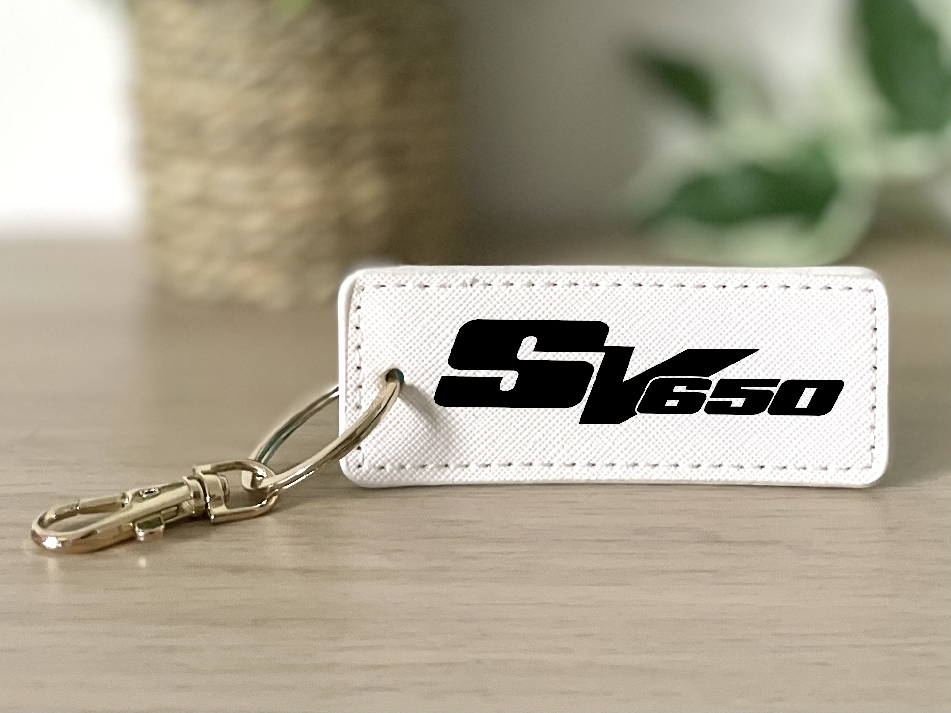 Porte clés SV650 blanc